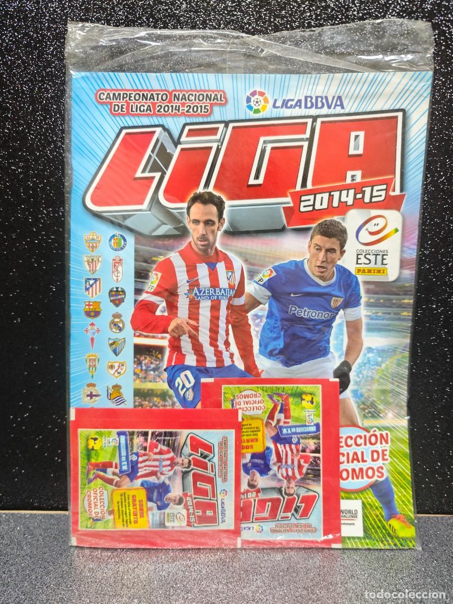 Coleccionismo &Aacute;lbumes: ALBUM CROMOS LIGA 2014 2015 MAS 3 SOBRES ESTE PRECINTADO I