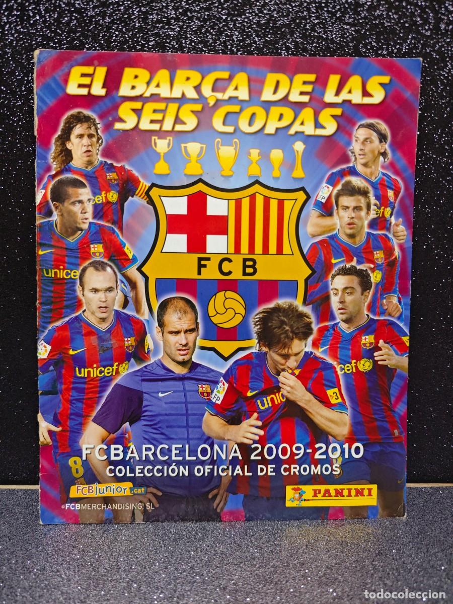 Coleccionismo &Aacute;lbumes: ALBUM CROMO VACIO EL BAR&Ccedil;A DE LAS 6 COPAS PANINI