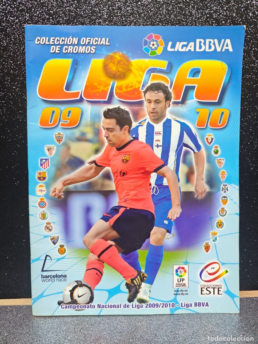 Coleccionismo &Aacute;lbumes: ALBUM VACIO CROMOS LIGA 20109 2010 ESTE