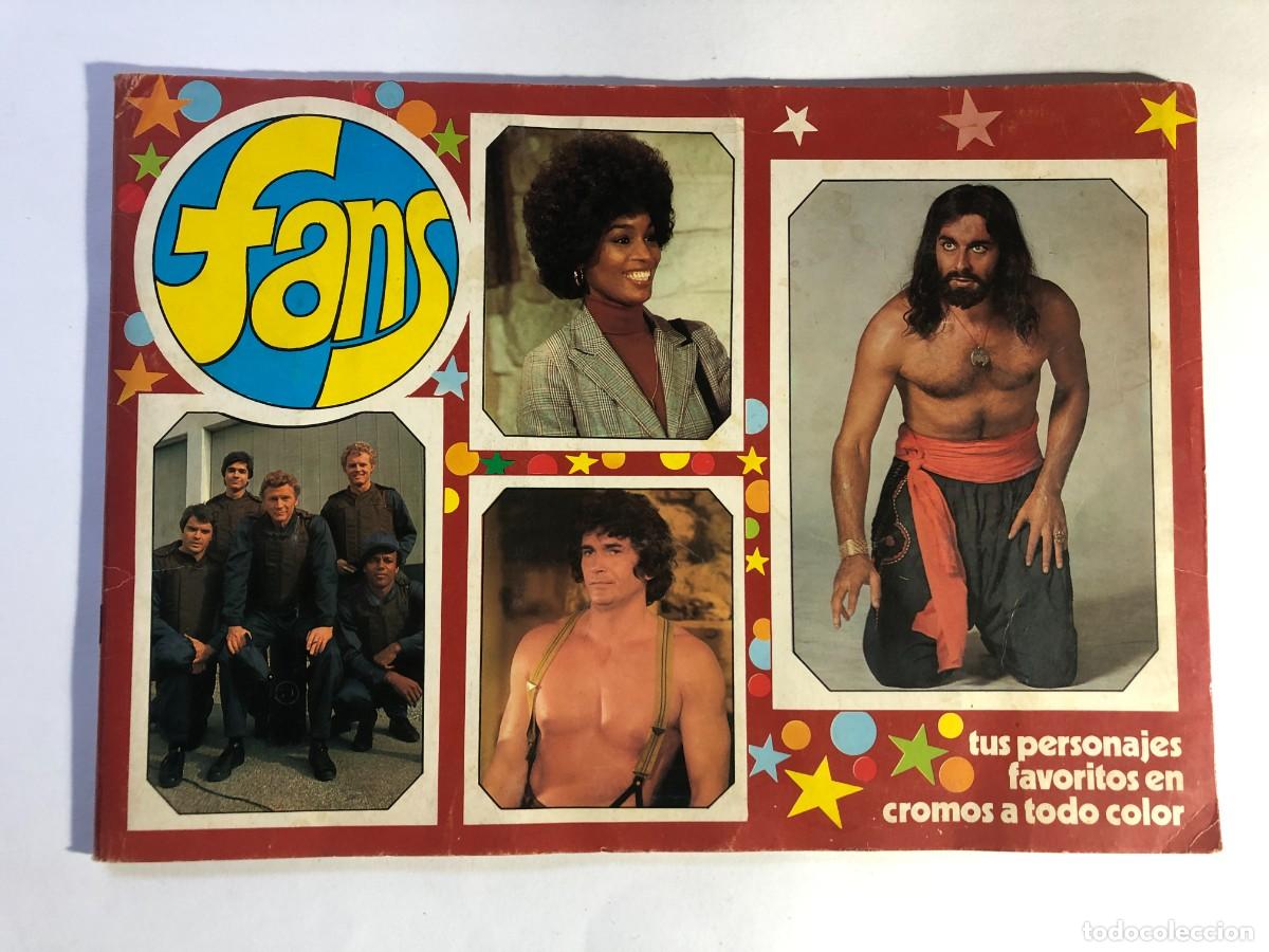 Coleccionismo &Aacute;lbumes: ALBUM FANS / ARTISTAS CINE, FAMOSOS Y CANTANTES / 160 CROMOS PEGADOS / FALTAN 22