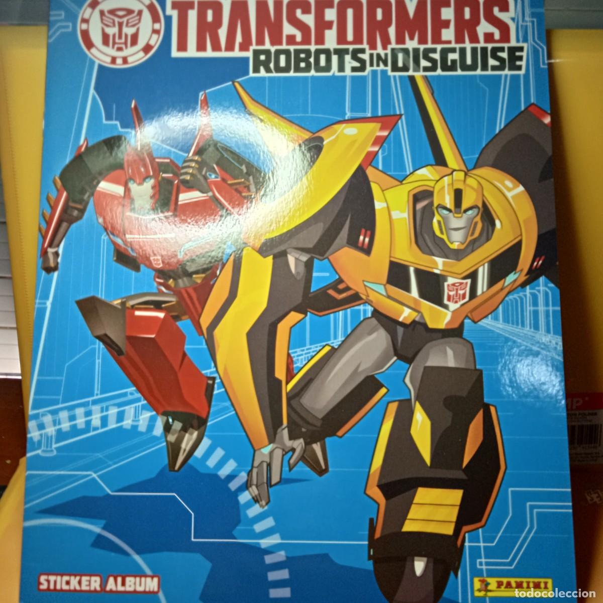 Coleccionismo &Aacute;lbumes: PANINI: TRANSFORMERS ROBOTS IN DISGUISE (A&Ntilde;O 2015) &Aacute;LBUM (SIN CROMOS)