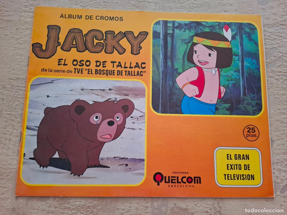 Coleccionismo &Aacute;lbumes: ALBUM VACIO PLANCHA JACKY EL OSO DE TALLAC - QUELCOM