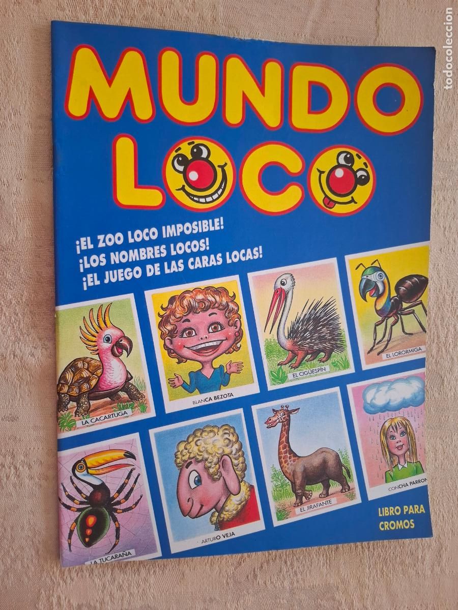 Coleccionismo &Aacute;lbumes: ALBUM VACIO MUNDO LOCO - EDICIONES EYDER