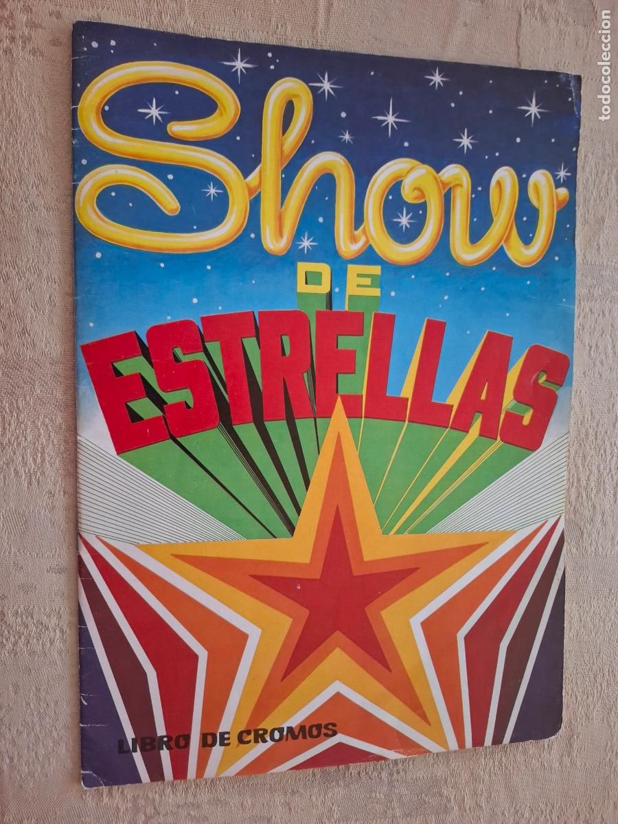 Coleccionismo &Aacute;lbumes: ALBUM VACIO SHOW ESTRELLAS - MAGA