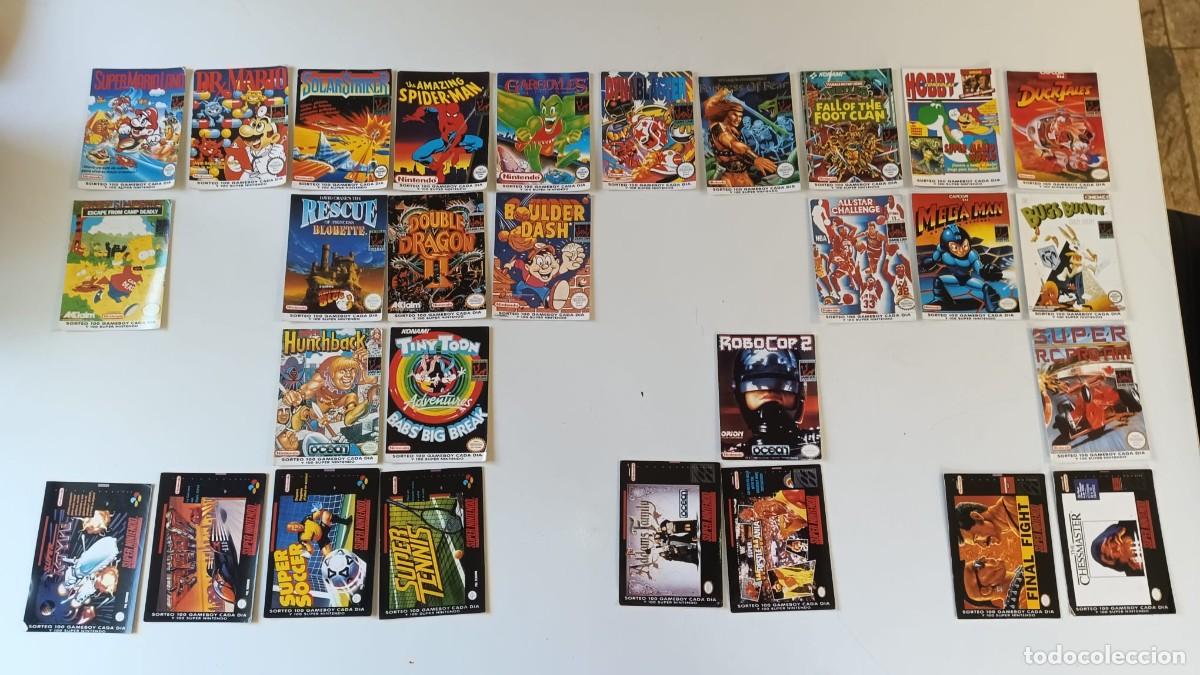 Coleccionismo &Aacute;lbumes: 29/40 cromos de la colecci&oacute;n Matutano de Nintendo de 1992