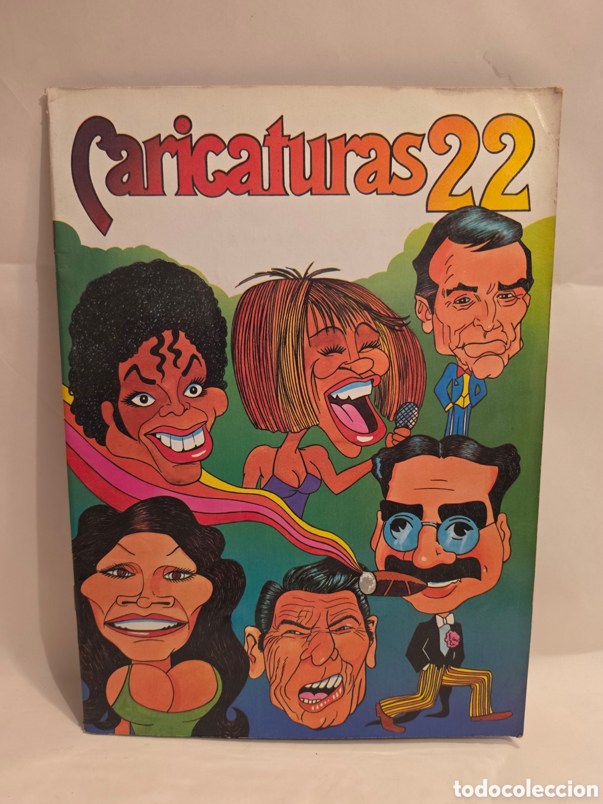 Coleccionismo &Aacute;lbumes: CARICATURAS 22. ALBUM DE CROMOS INCOMPLETO. CROMOS ROS.