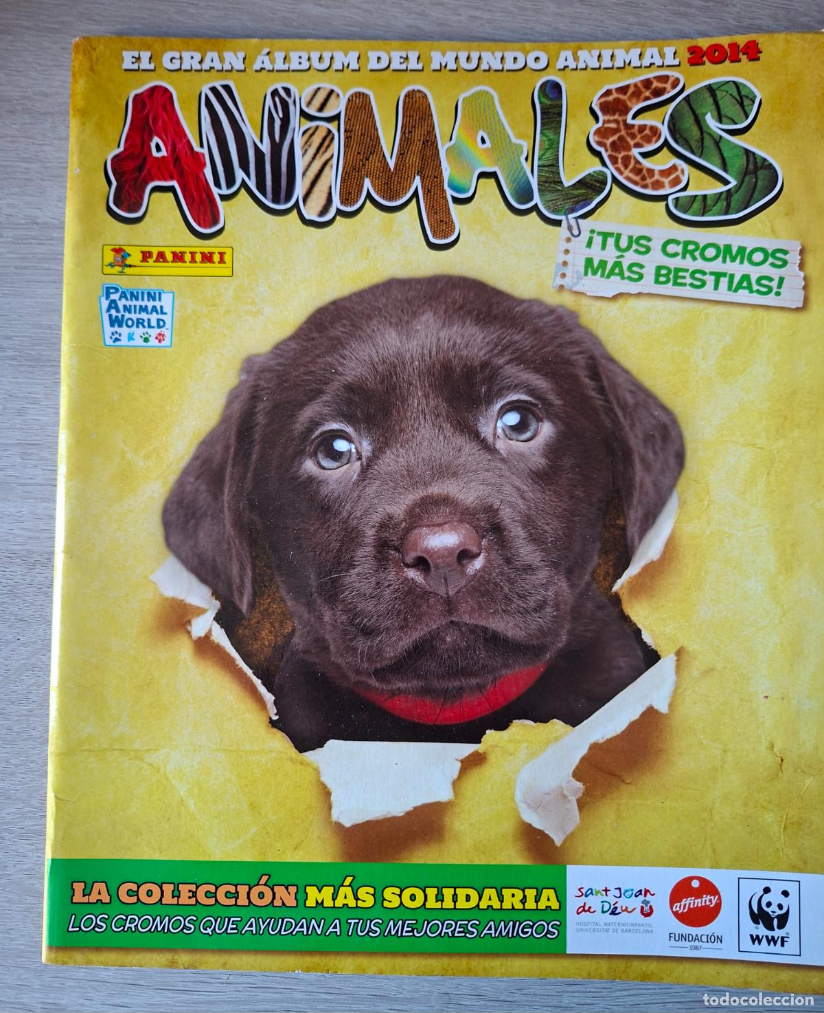 Coleccionismo &Aacute;lbumes: ALBUM VAC&Iacute;O ANIMALES 2014 - PANINI