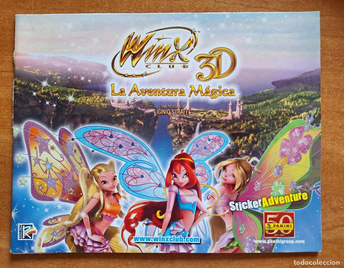 Coleccionismo &Aacute;lbumes: ALBUM CROMOS - LA AVENTURA M&Aacute;GICA - WINX CLUB 3D