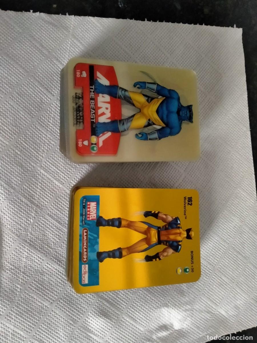 Coleccionismo &Aacute;lbumes: cromos de marvel de edibas 135 diferentes lamincars
