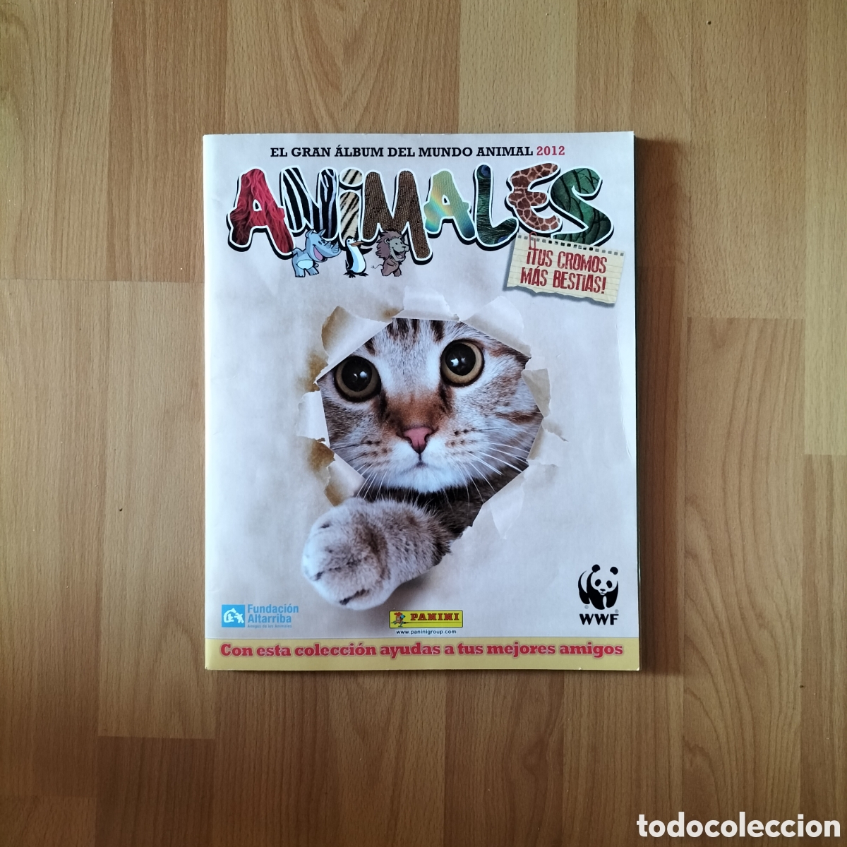 Coleccionismo &Aacute;lbumes: CXX - El gran &aacute;lbum del mundo animal 2012