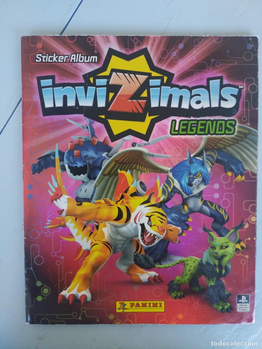 Coleccionismo &Aacute;lbumes: ALBUM CROMOS INVIZIMALS. LEGENDS