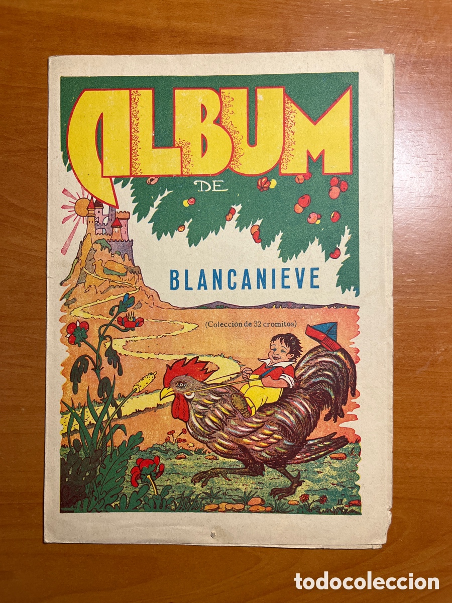 Collezionismo Album: &Aacute;LBUM BLANCANIEVE &Aacute;LBUM VAC&Iacute;O , (CHOCOLATES BORREGON)