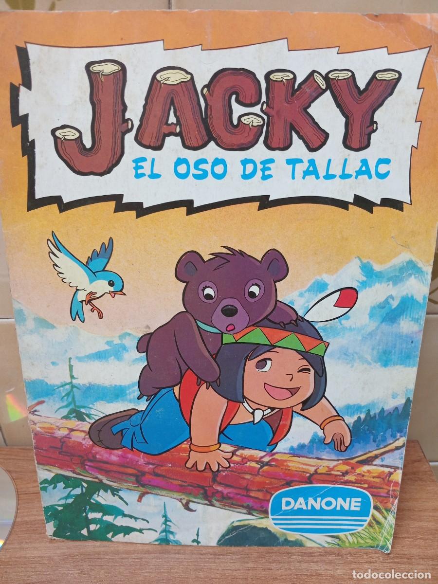Coleccionismo &Aacute;lbumes: JACKY EL OSO DE TALLAC - ALBUM INCOMPLETO - SOLO 52 CROMOS - DANONE