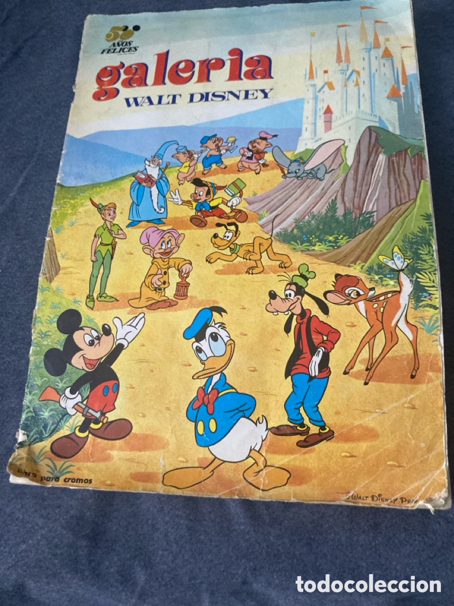 Coleccionismo &Aacute;lbumes: Album incompleto Galer&iacute;a Disney