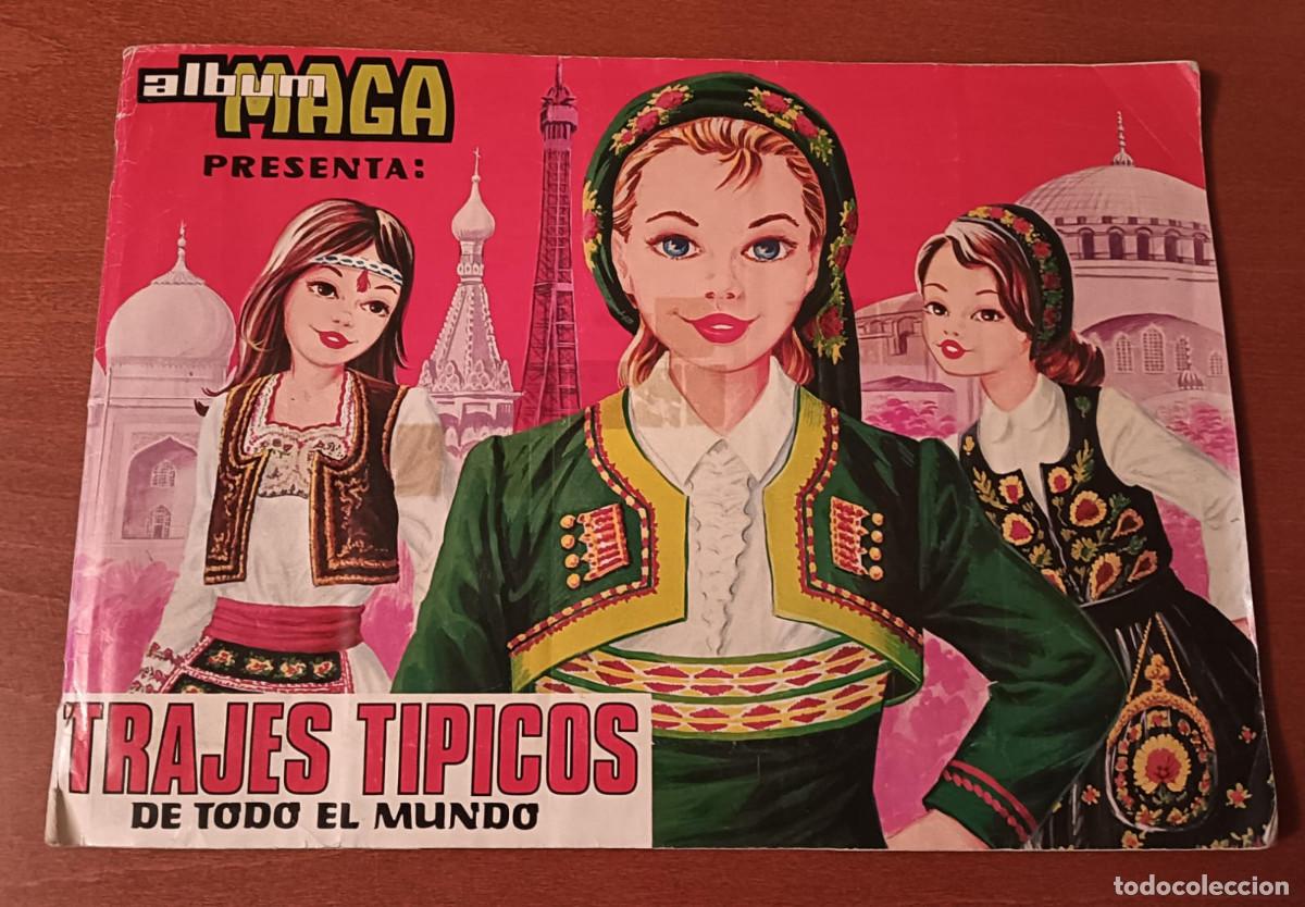 Coleccionismo &Aacute;lbumes: TRAJES TIPICOS DE TODO EL MUNDO &Aacute;LBUM MAGA 1978