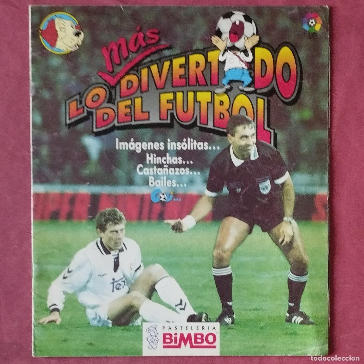 Collezionismo Album: LOMAS DIVERTIDO DEL FUTBOL - ALBUM DE CROMOS VAC&Iacute;O - PASTELERIA BIMBO