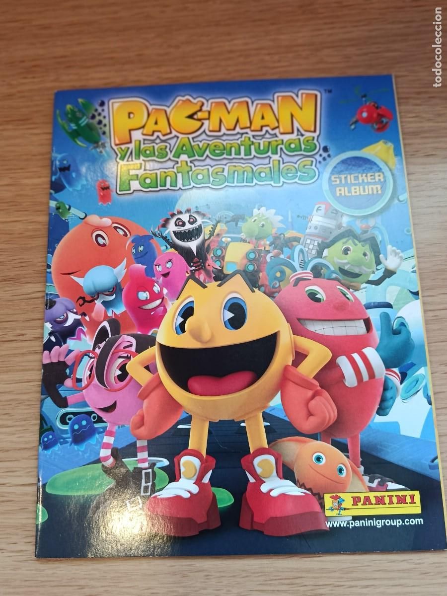 Collectable Incomplete Albums: PACMAN Y LAS AVENTURAS FANTASMALES ALBUM Y 50 SOBRES CROMOS NUEVOS