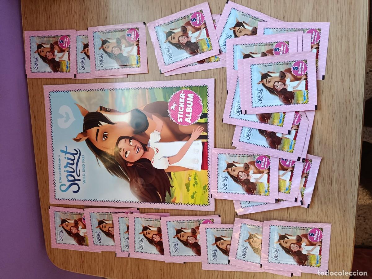 Coleccionismo &Aacute;lbumes: SPIRIT ALBUM Y 30 SOBRES CROMOS NUEVO