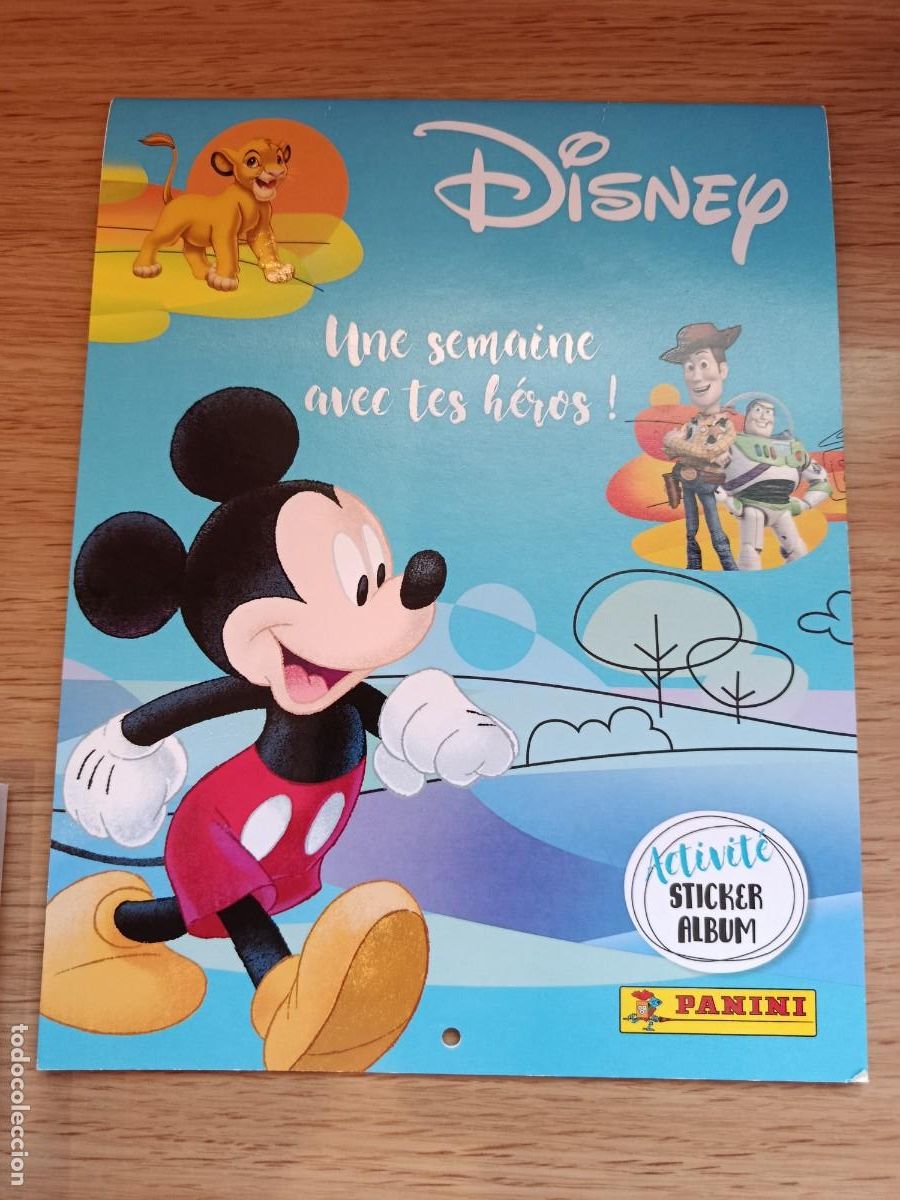 Coleccionismo &Aacute;lbumes: ALBUM DISNEY CON 20 CROMOS PEGADOS NUEVO