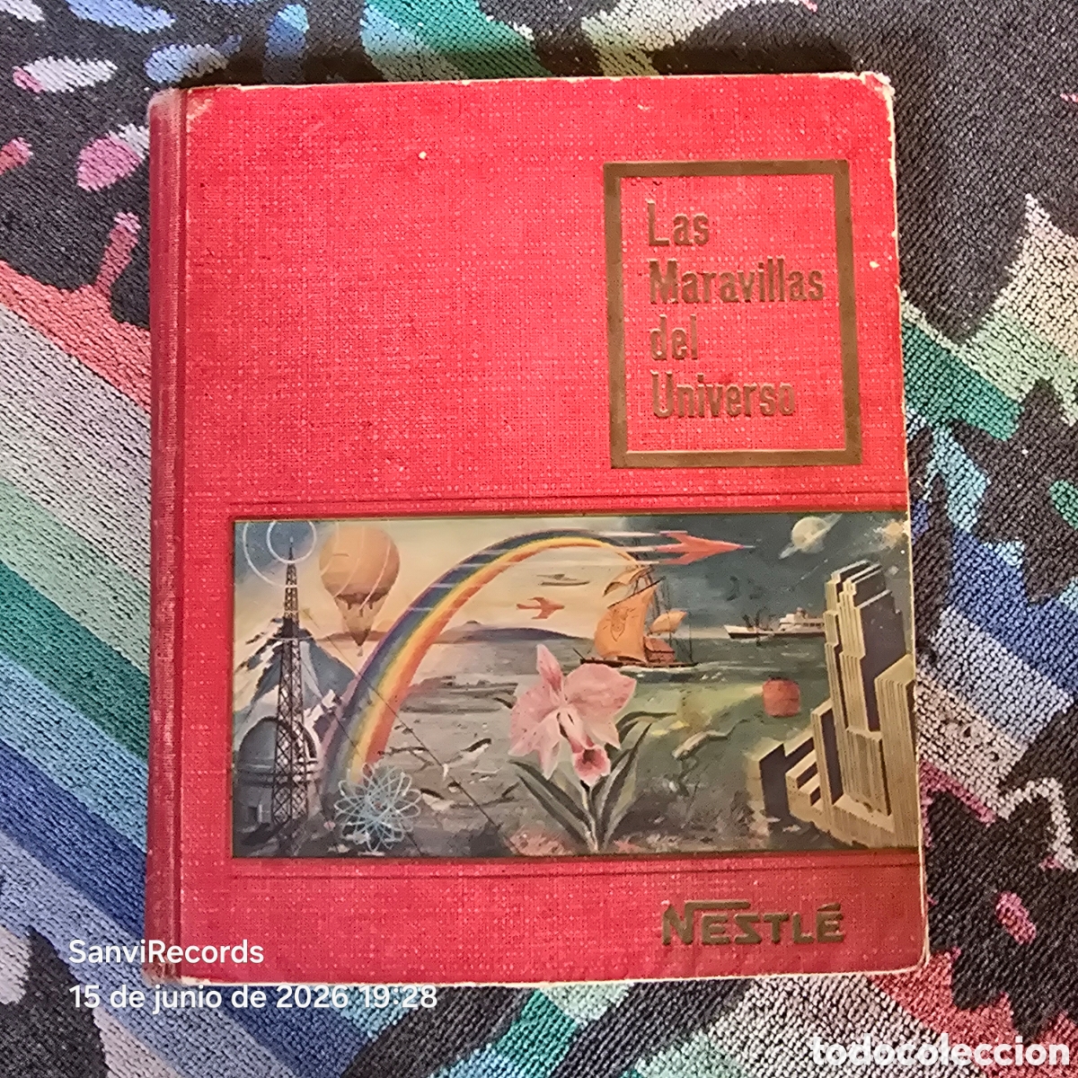 Coleccionismo &Aacute;lbumes: &Aacute;LBUM DE CROMOS LAS MARAVILLAS DEL UNIVERSO (NESTL&Eacute;) [INCOMPLETO]
