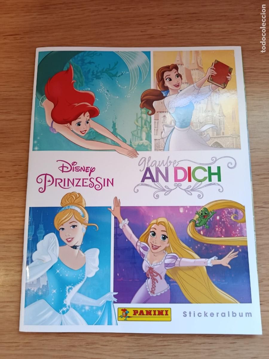 Coleccionismo &Aacute;lbumes: ALBUM PRINCESAS DISNEY CON 6 CROMOS PARA PEGAR