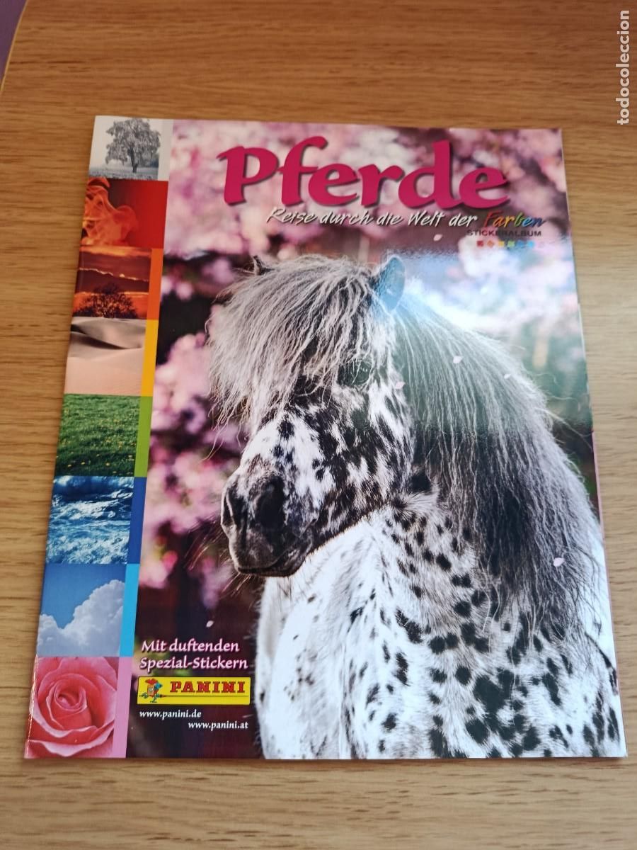 Coleccionismo &Aacute;lbumes: ALBUM.CABALLOS CON 6 CROMOS DE REGALO
