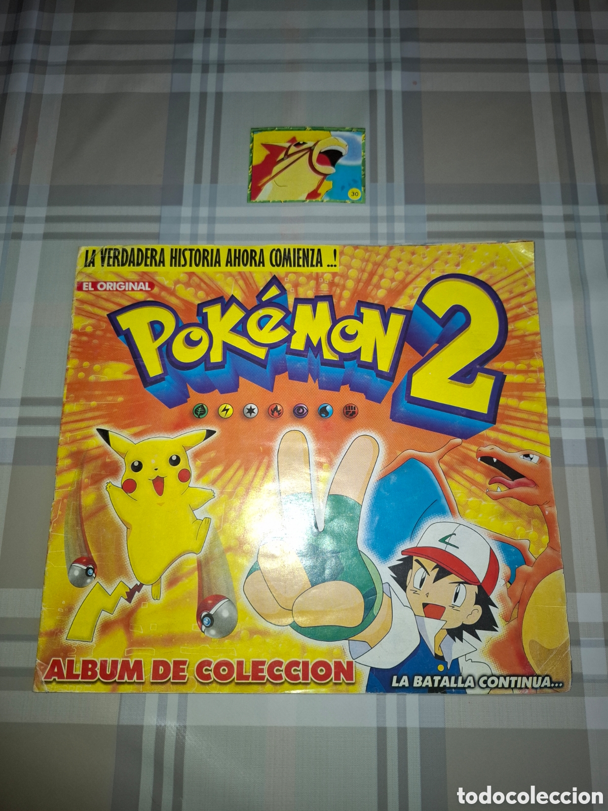 Sammeln Sammelalben: Pok&eacute;mon 2, &Aacute;lbum rarisimo, incompleto tiene 48 de 192 cromos, bootleg muy probablemente