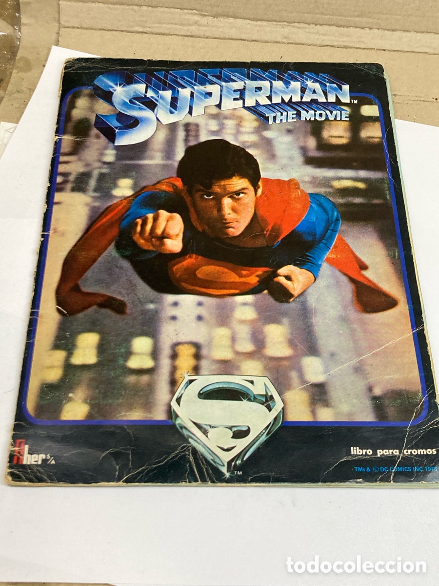 Coleccionismo &Aacute;lbumes: &Aacute;lbum de Fotos Superman de Movie