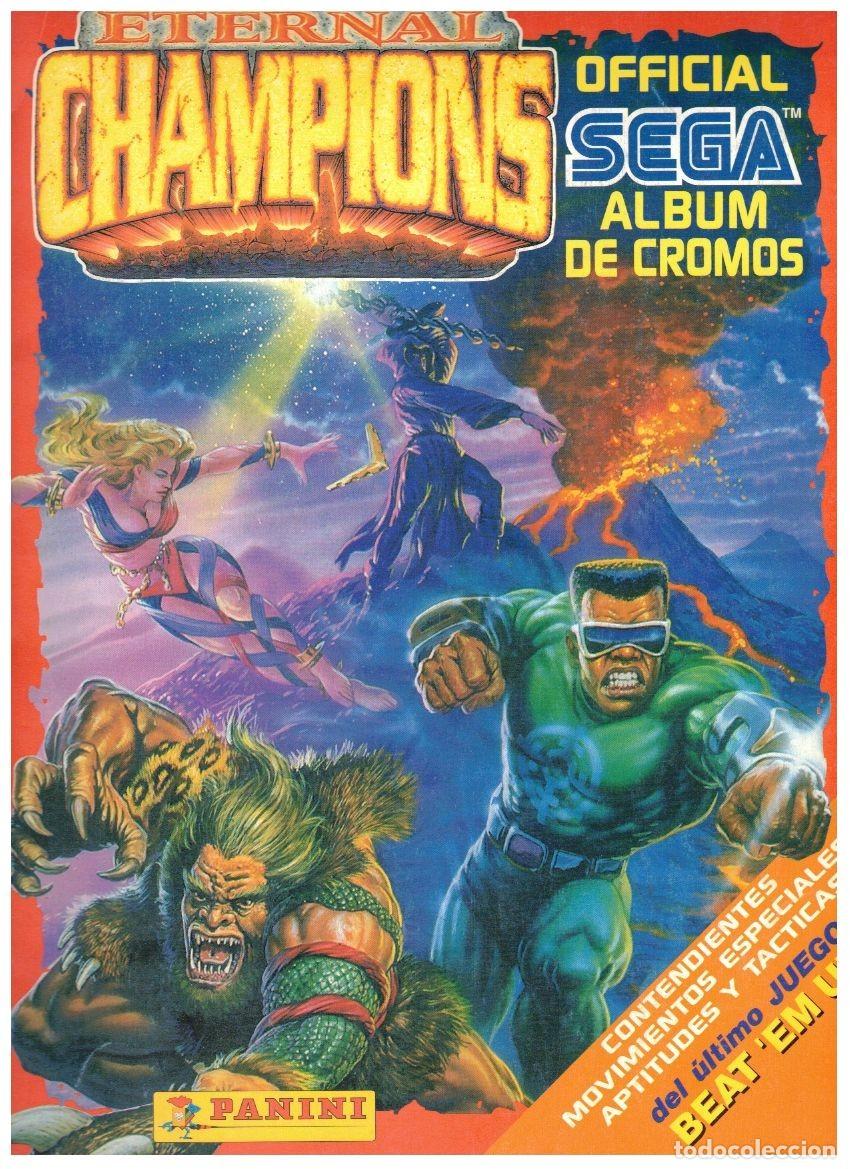 Coleccionismo &Aacute;lbumes: Eternal Champions (SEGA). Vac&iacute;o, plancha.