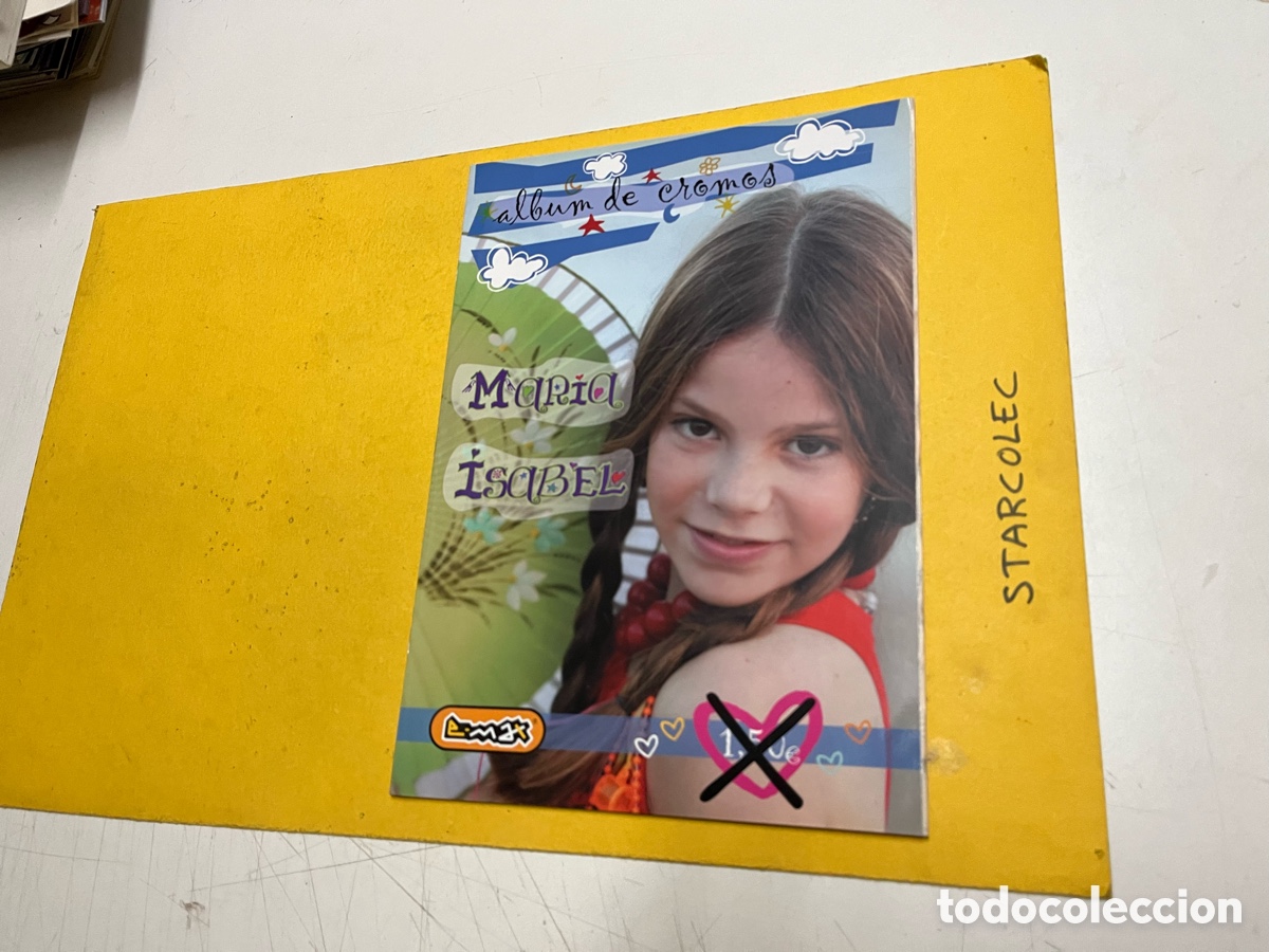 Coleccionismo &Aacute;lbumes: ALBUM VACIO MARIA ISABEL ALBUM PLANCHA E-MAX