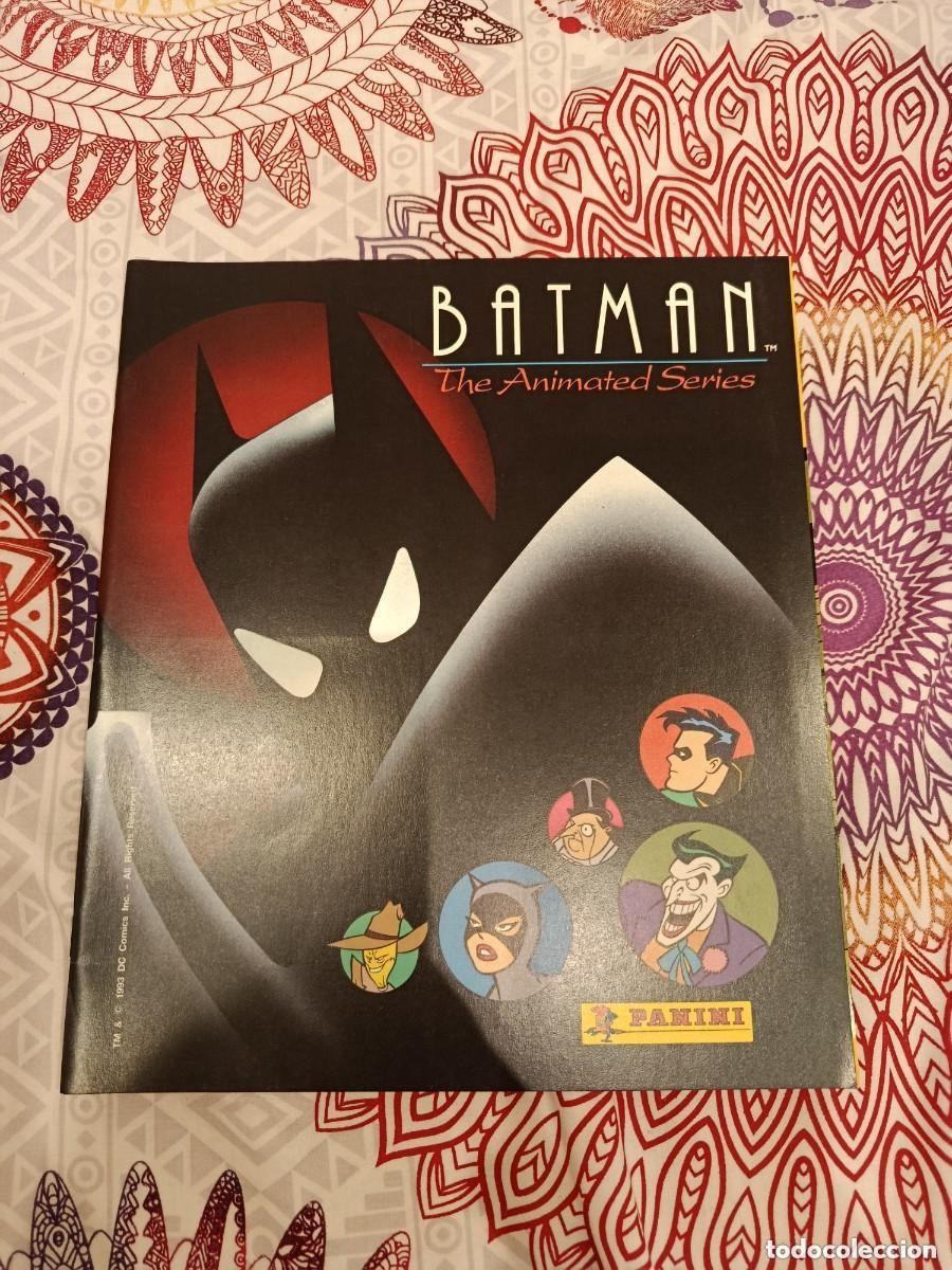 Coleccionismo &Aacute;lbumes: BATMAN LA SERIE ANIMADA ALBUM Y 50 SOBRES CROMOS NUEVO