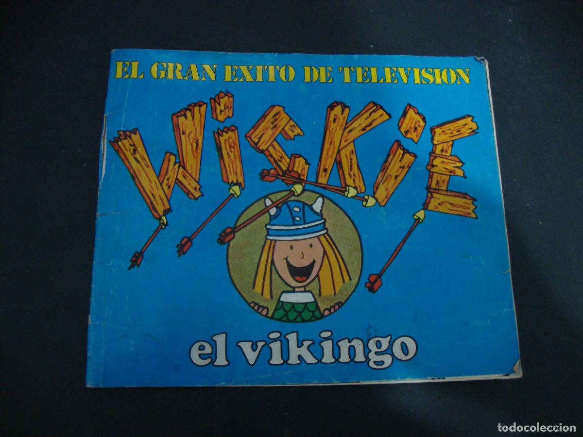 Coleccionismo &Aacute;lbumes: ALBUM CROMOS INCOMPLETO WICKIE EL VIKINGO FHER APROVECHAR CROMOS VER FOTOS