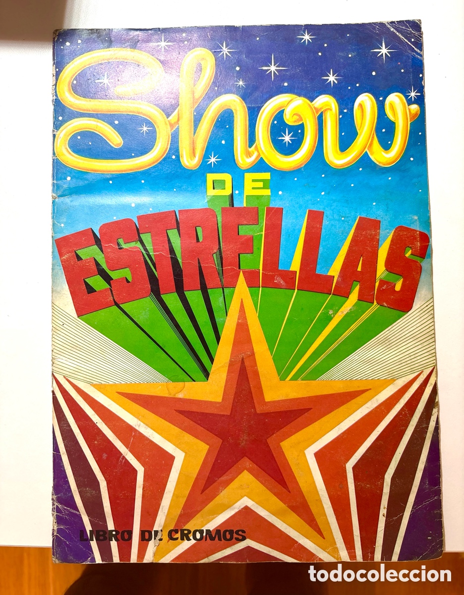Coleccionismo &Aacute;lbumes: &Aacute;LBUM SHOW DE ESTRELLAS (MAGA, 1982) &ndash; &iexcl;Muy Avanzado! (Faltan solo 35)