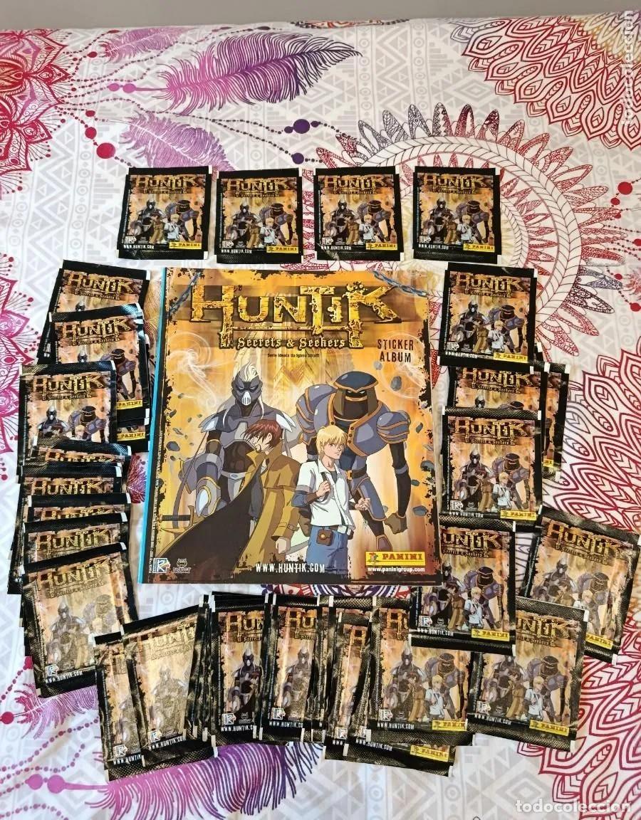 Coleccionismo &Aacute;lbumes: HUNTIK ALBUM Y 40 SOBRES CROMOS