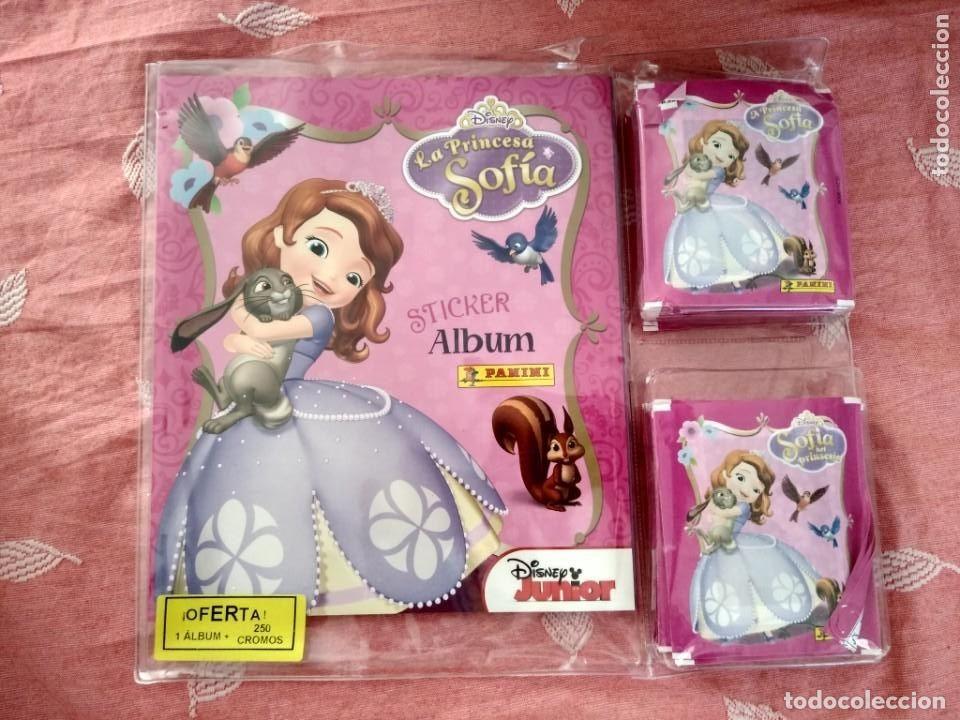 Coleccionismo &Aacute;lbumes: LA PRINCESA SOFIA ALBUM Y 50 SOBRES DE CROMOS