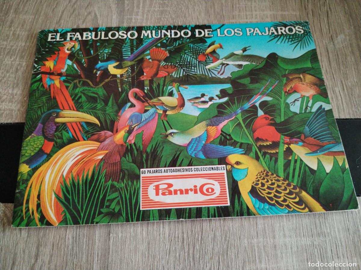 Coleccionismo &Aacute;lbumes: El fabuloso mundo de los p&aacute;jaros- panrico-a&ntilde;o 1977