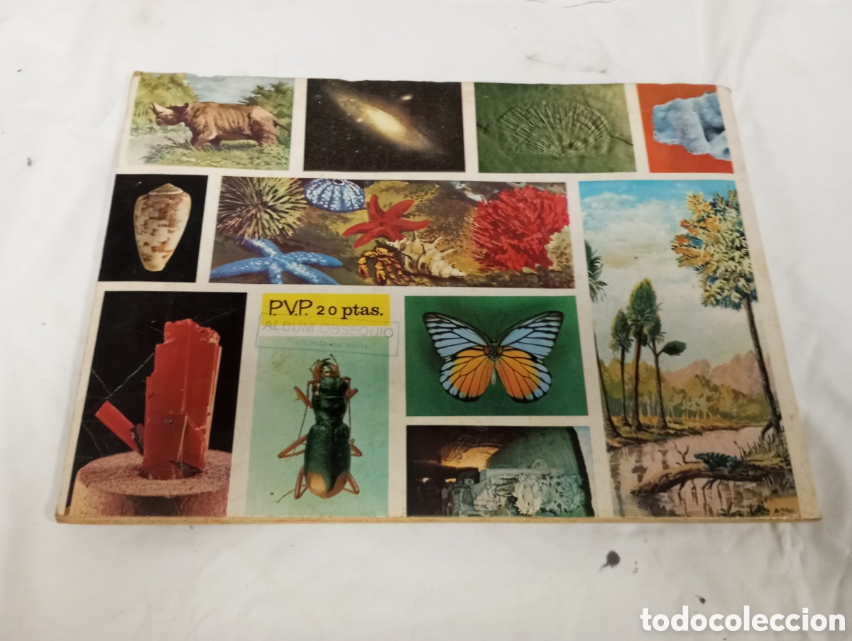 Coleccionismo &Aacute;lbumes: Album. Cromos geo ciencias 1971