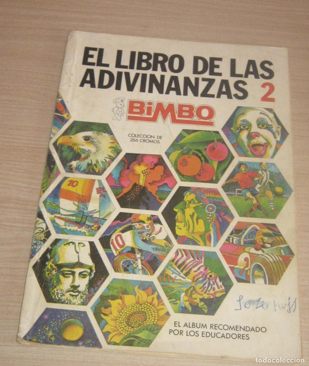 Coleccionismo &Aacute;lbumes: BIMBO EL LIBRO DE LAS ADIVINANZAS 2 A&Ntilde;O 1974 CON 111 CROMOS SUBASTA 1 &euro;