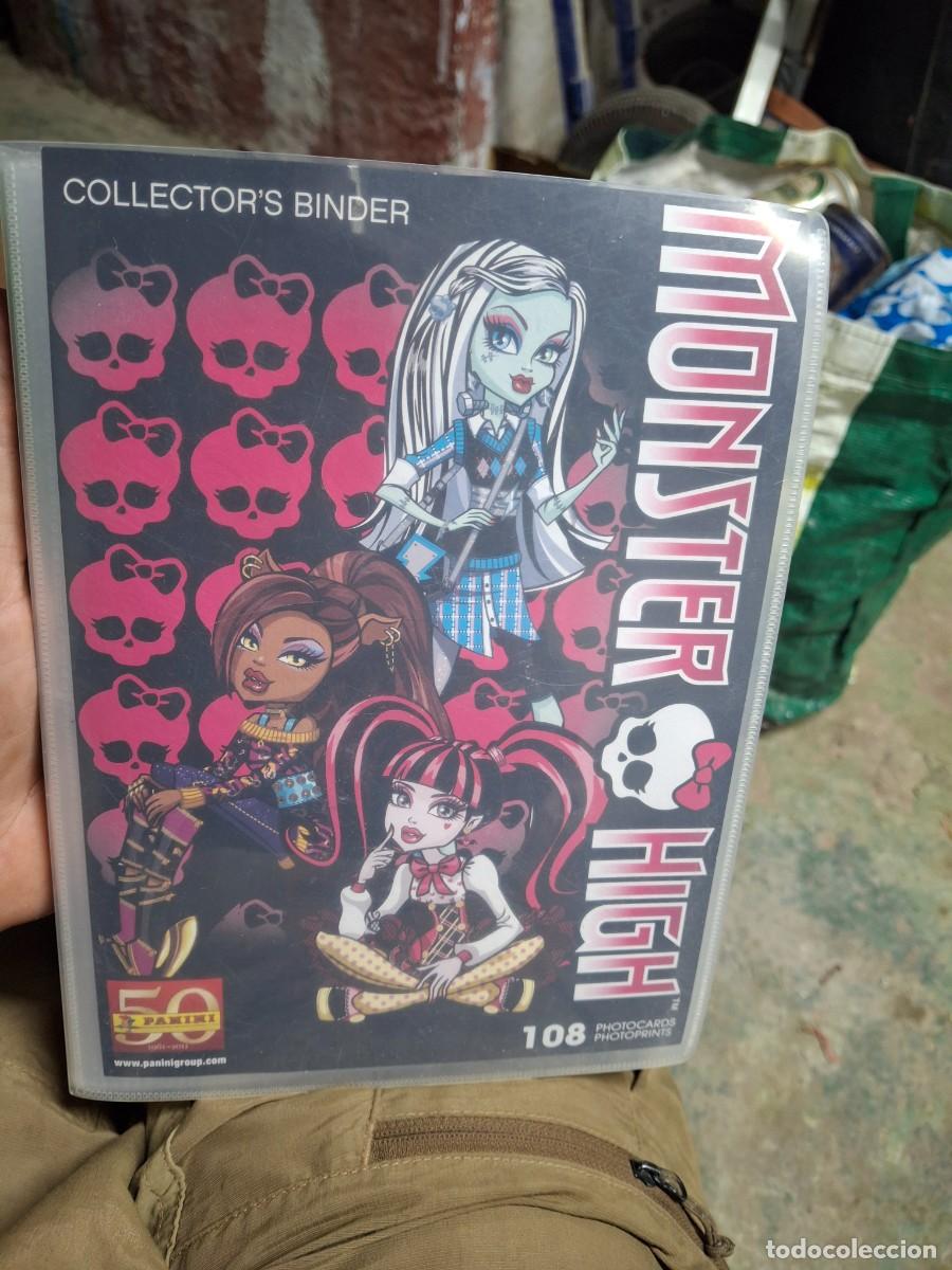 Coleccionismo &Aacute;lbumes: MONSTER HIGH - ALBUM cromos cartas - COMPLETO - COLLECTOR'S BINDERS - PANINI 2011