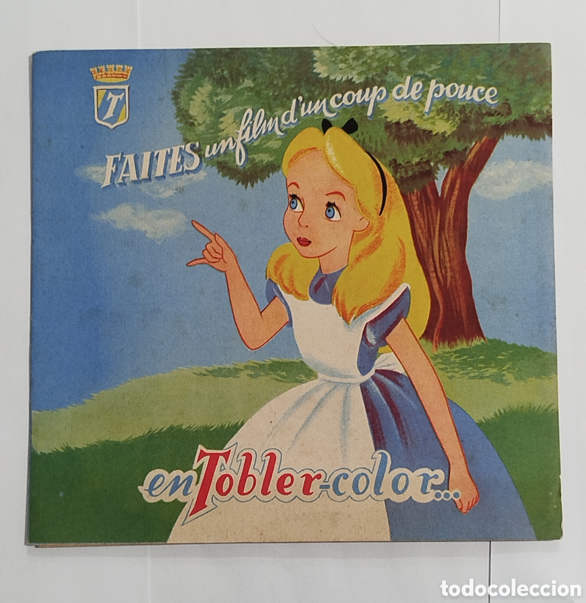 Coleccionismo &Aacute;lbumes: A&Ntilde;OS 50 CHOCOLATES WALT DISNEY MICKEY MOUSE S.A. ALBUM CROMOS VACIO PLANCHA FRANCIA TOBLER