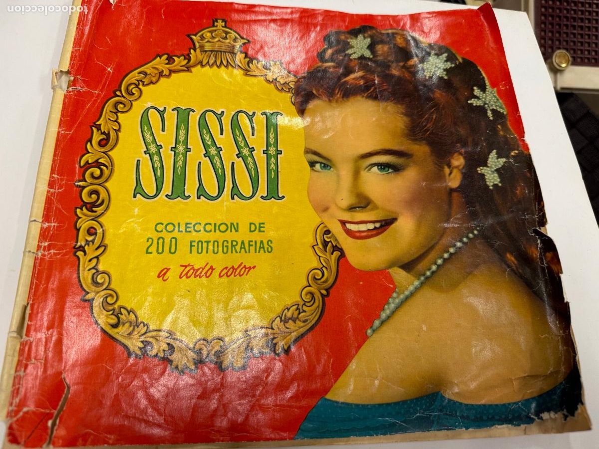 Coleccionismo &Aacute;lbumes: SISSI. Album de cromos incompleto. Todas las paginas fotografiadas