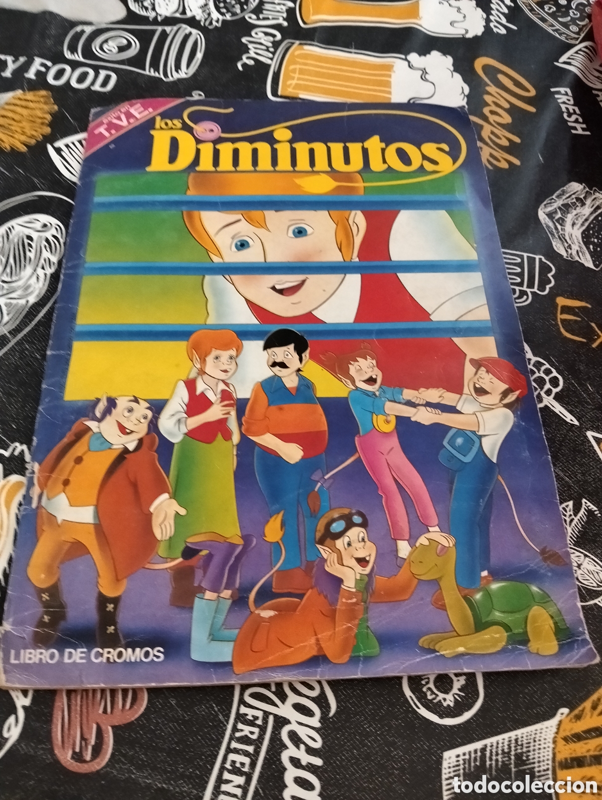 Coleccionismo &aacute;lbumes: Album cromos los diminutos