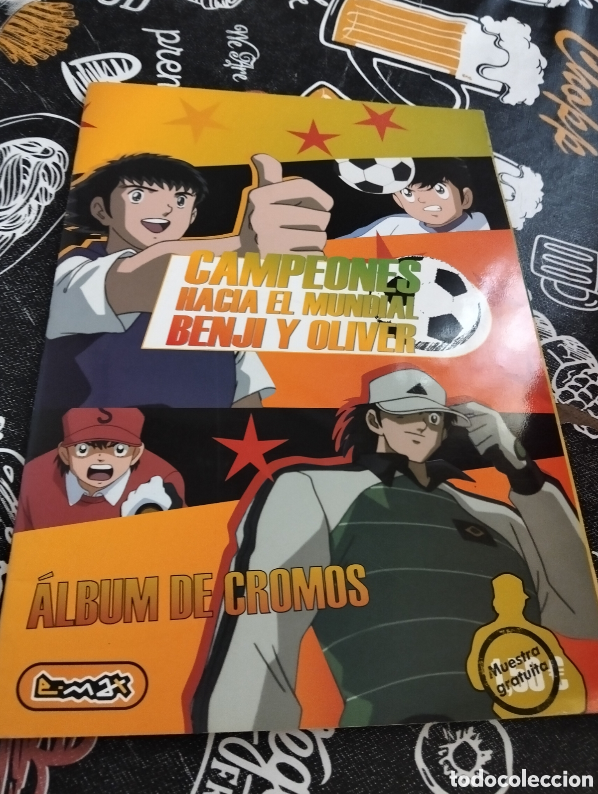 Coleccionismo &aacute;lbumes: Campeones hacia el mundial benji y oliver