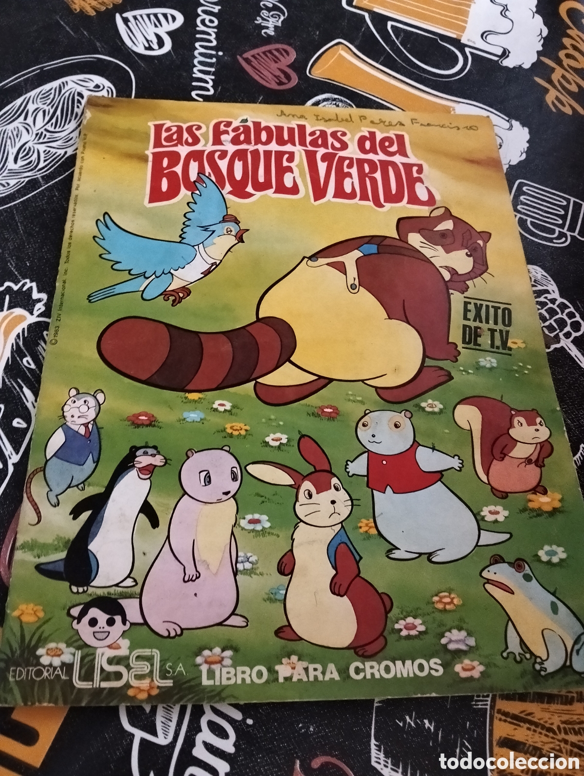 Coleccionismo &aacute;lbumes: Las fabulas del bosque verde