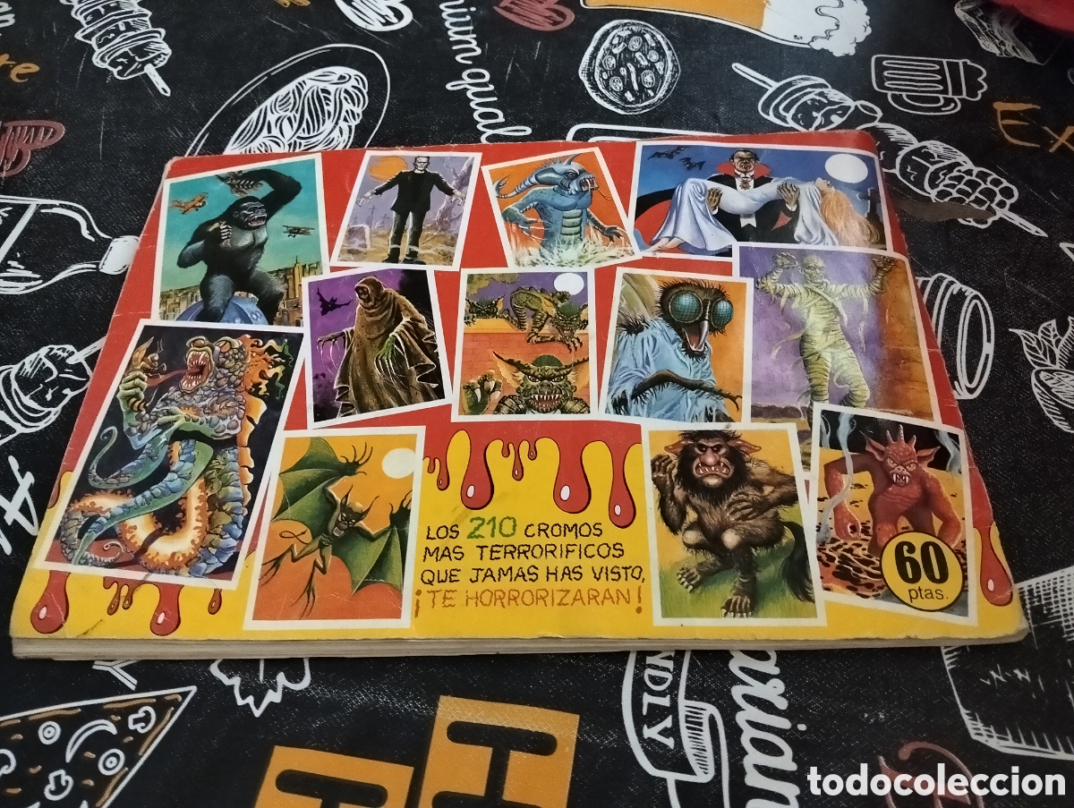 Coleccionismo &aacute;lbumes: Album cromos monstruos - Foto 5