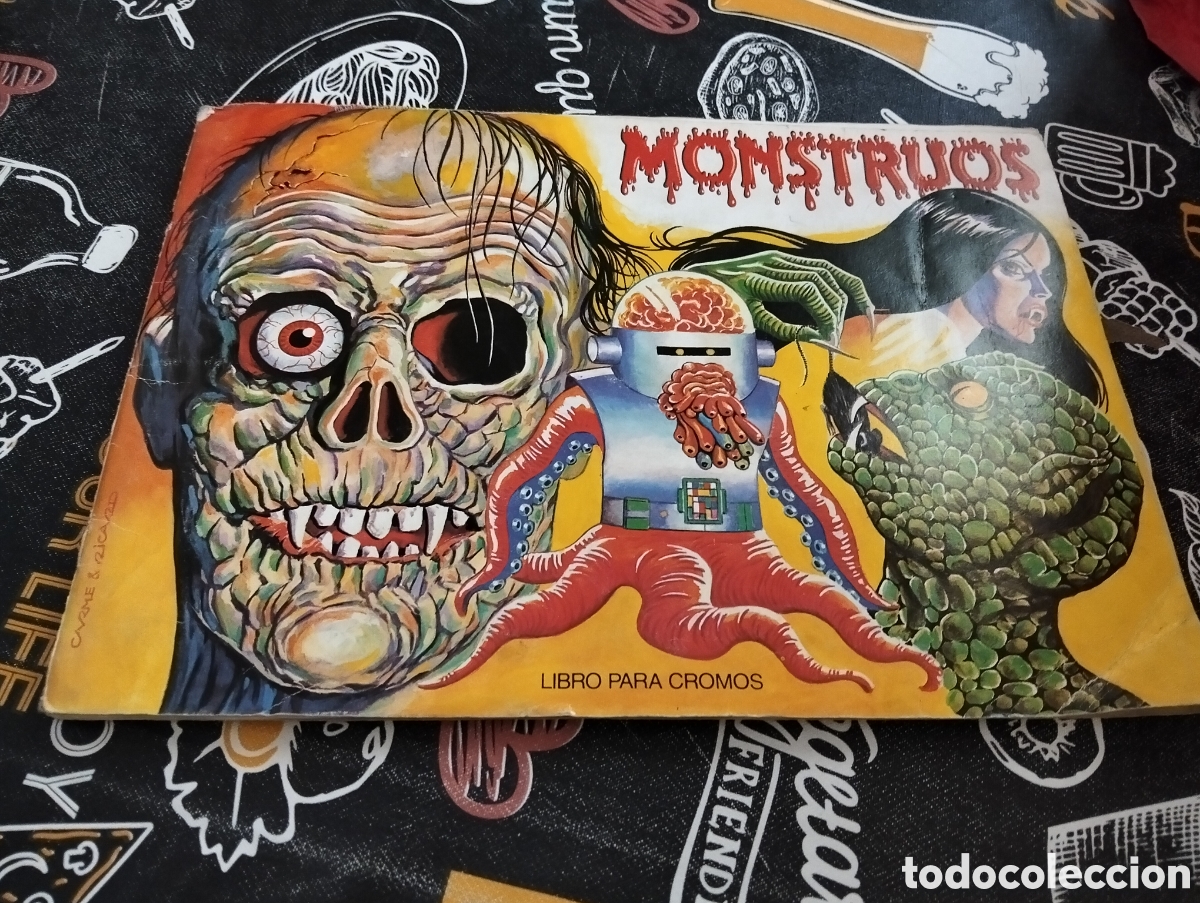 Coleccionismo &aacute;lbumes: Album cromos monstruos - Foto 1
