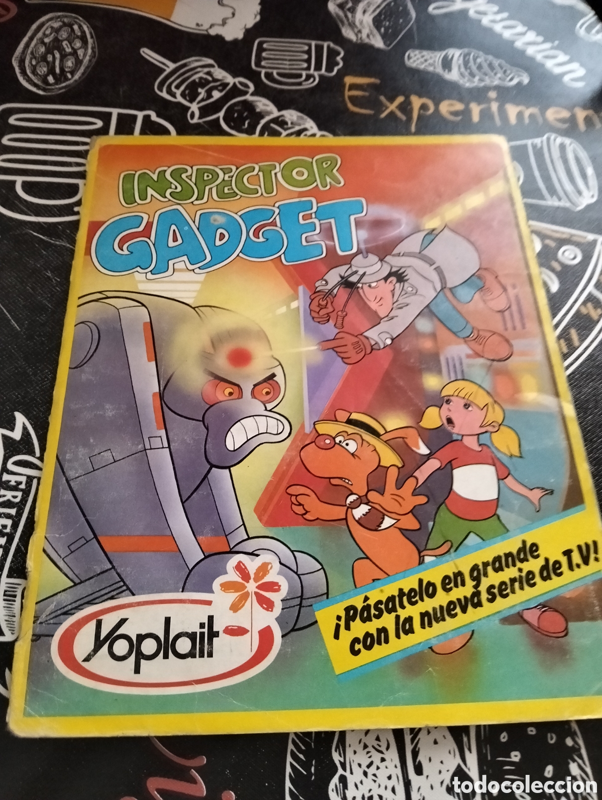 Coleccionismo &aacute;lbumes: Album cromos inspector gadget