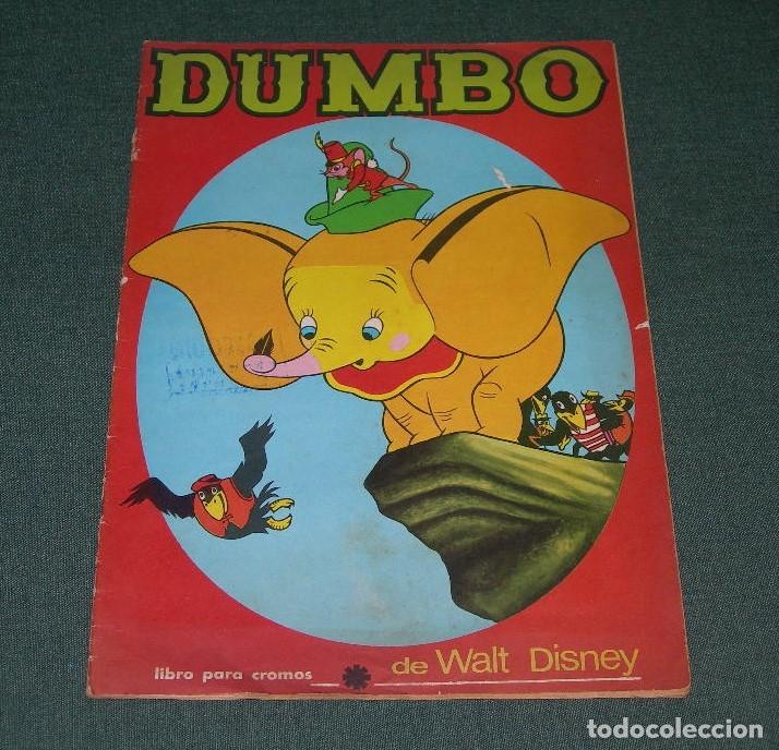 Coleccionismo &aacute;lbumes: ANTIGUO &Aacute;LBUM DE CROMOS DUMBO DE EDITORIAL FHER A&Ntilde;O 1966 - WALT DISNEY -