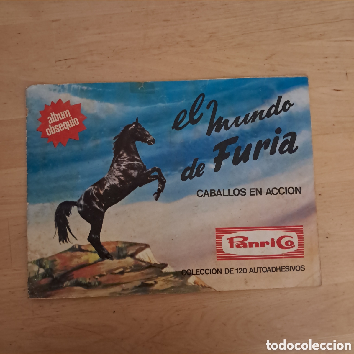 Coleccionismo &aacute;lbumes: EL MUNDO DE FURIA. CABALLOS EN ACCI&Oacute;N. Panrico. 1973