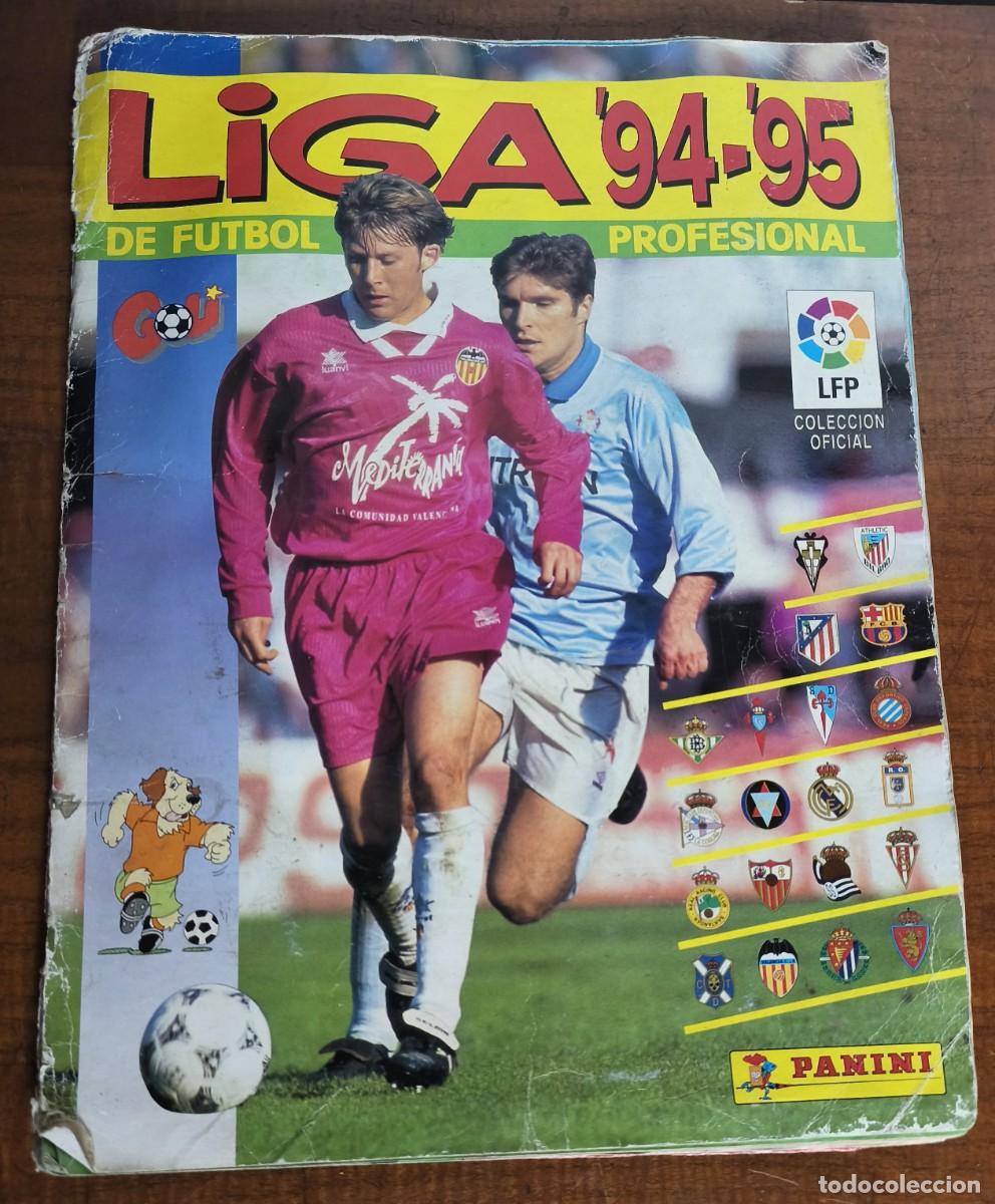 Coleccionismo &aacute;lbumes: PANINI -- LIGA 94-95 -- CONTIENE 354 CROMOS + 15 &Uacute;LTIMOS FICHAJES
